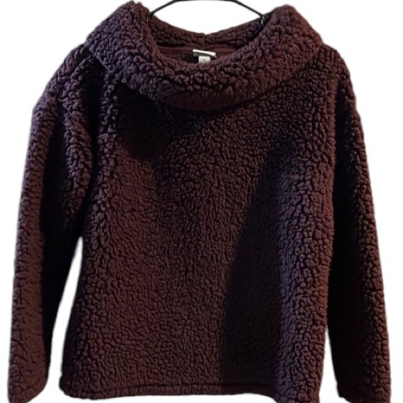 a new day Sweaters - A  New Day Cowl Turtle Neck Sweater Purple Size S
